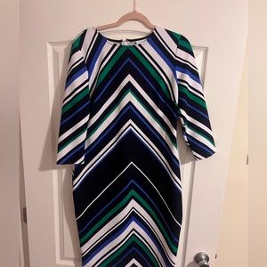 Large Women’s striped dress- New York and Company
